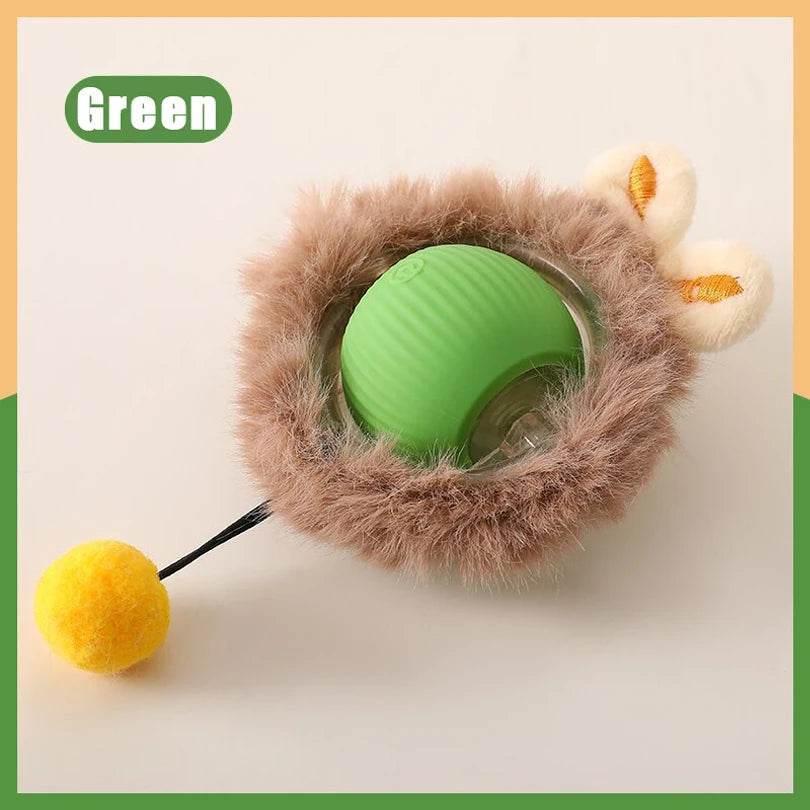 Motion-Activated Rolling Cat Toy – Interactive Hide & Seek Fun